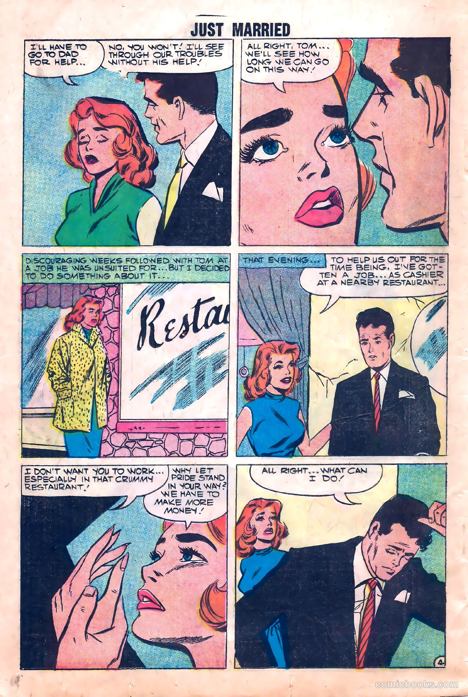 Just Married #6 (1959) — page 18 of 36