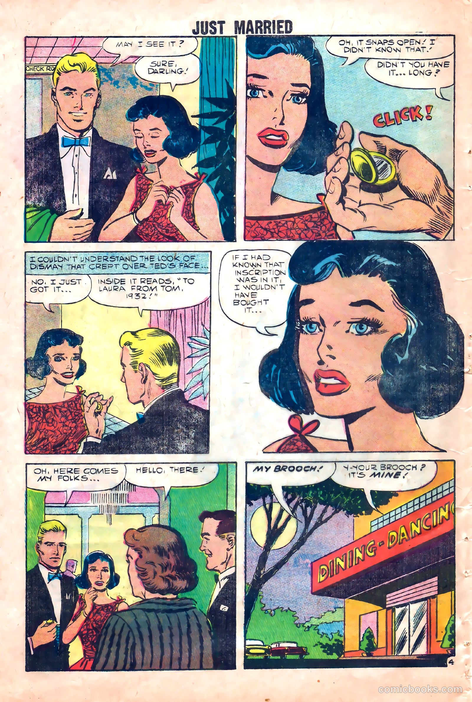 Just Married #6 (1959) — page 32 of 36