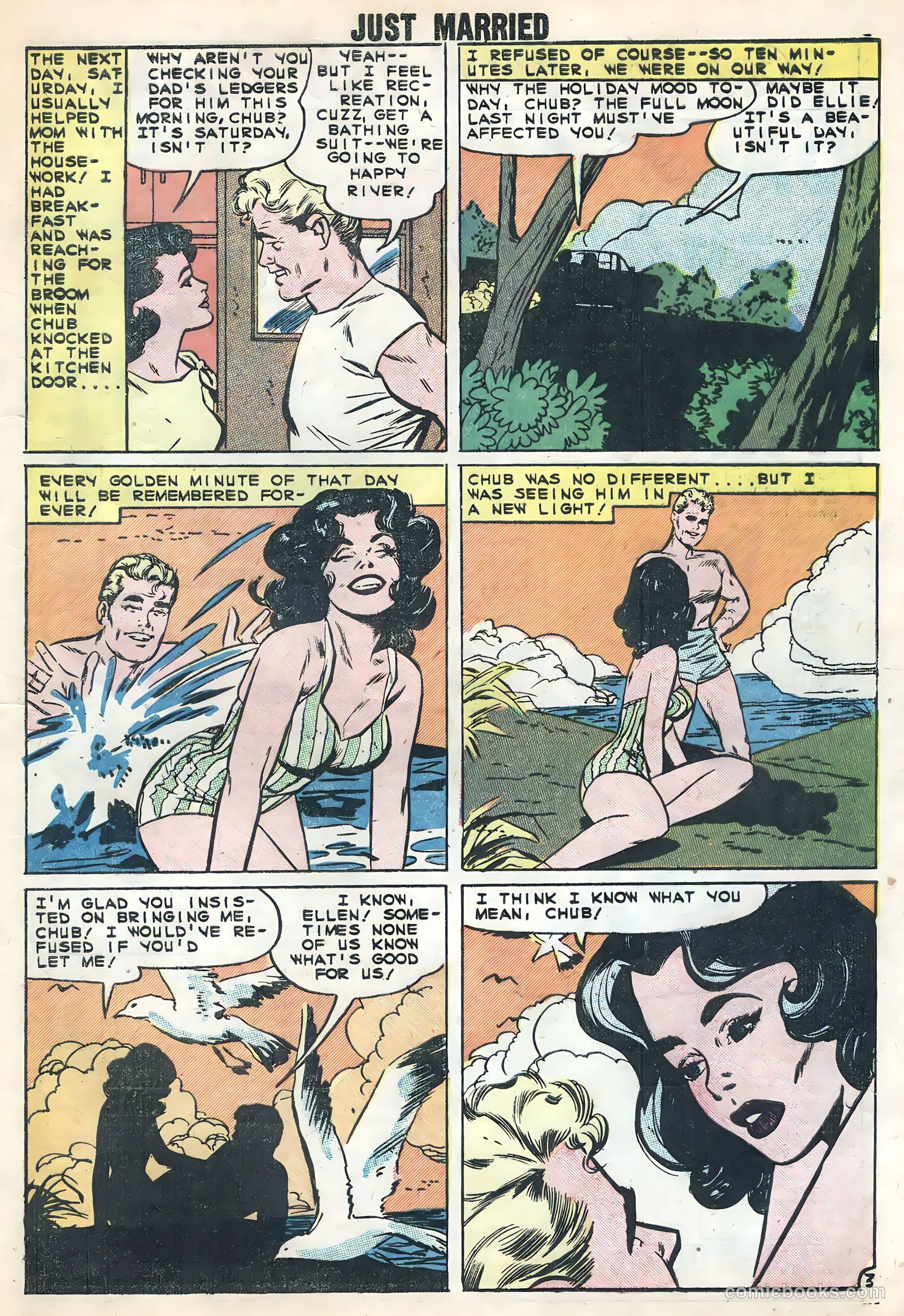 Just Married #7 (1959) — page 5 of 35