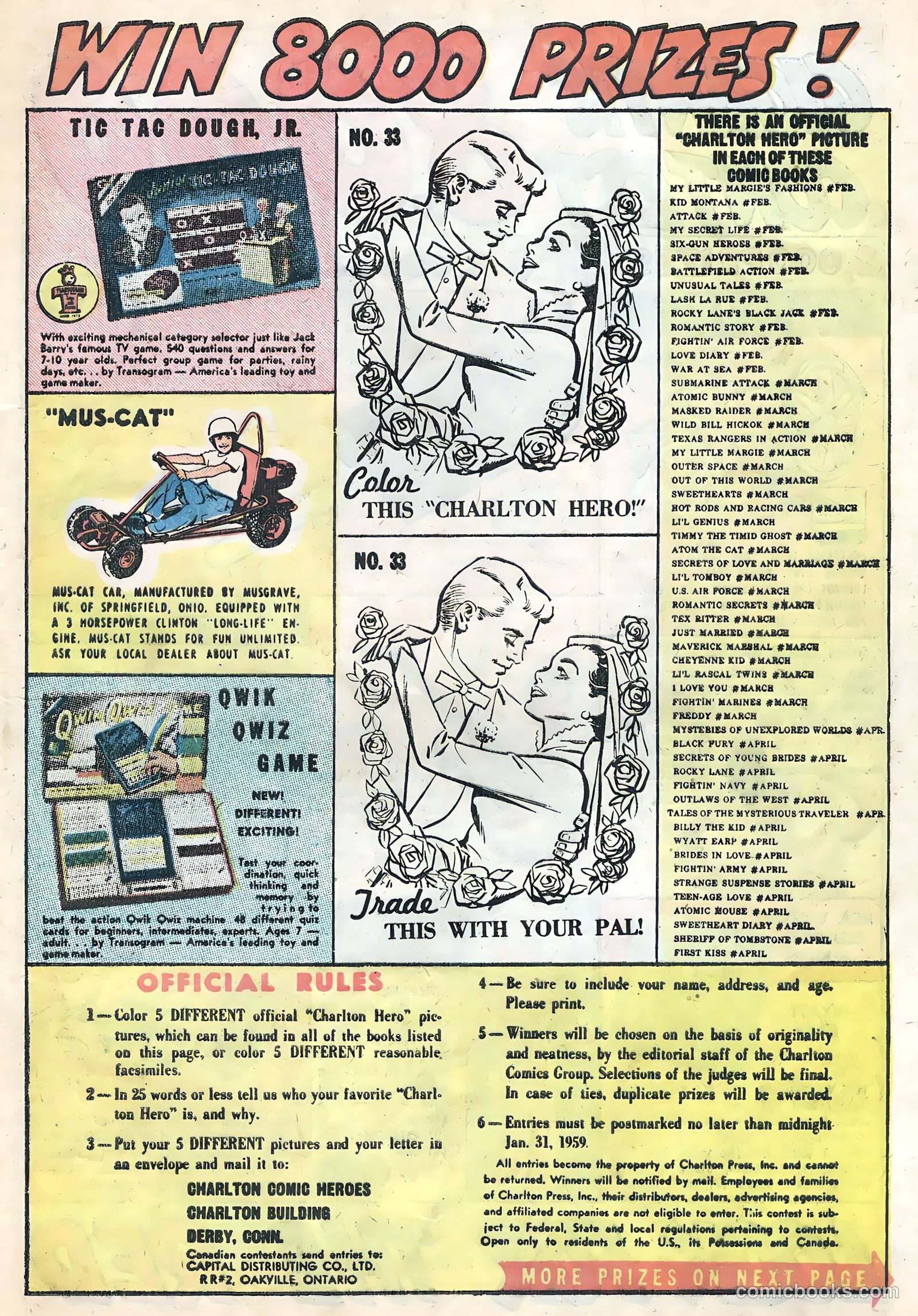 Just Married #7 (1959) — page 9 of 35