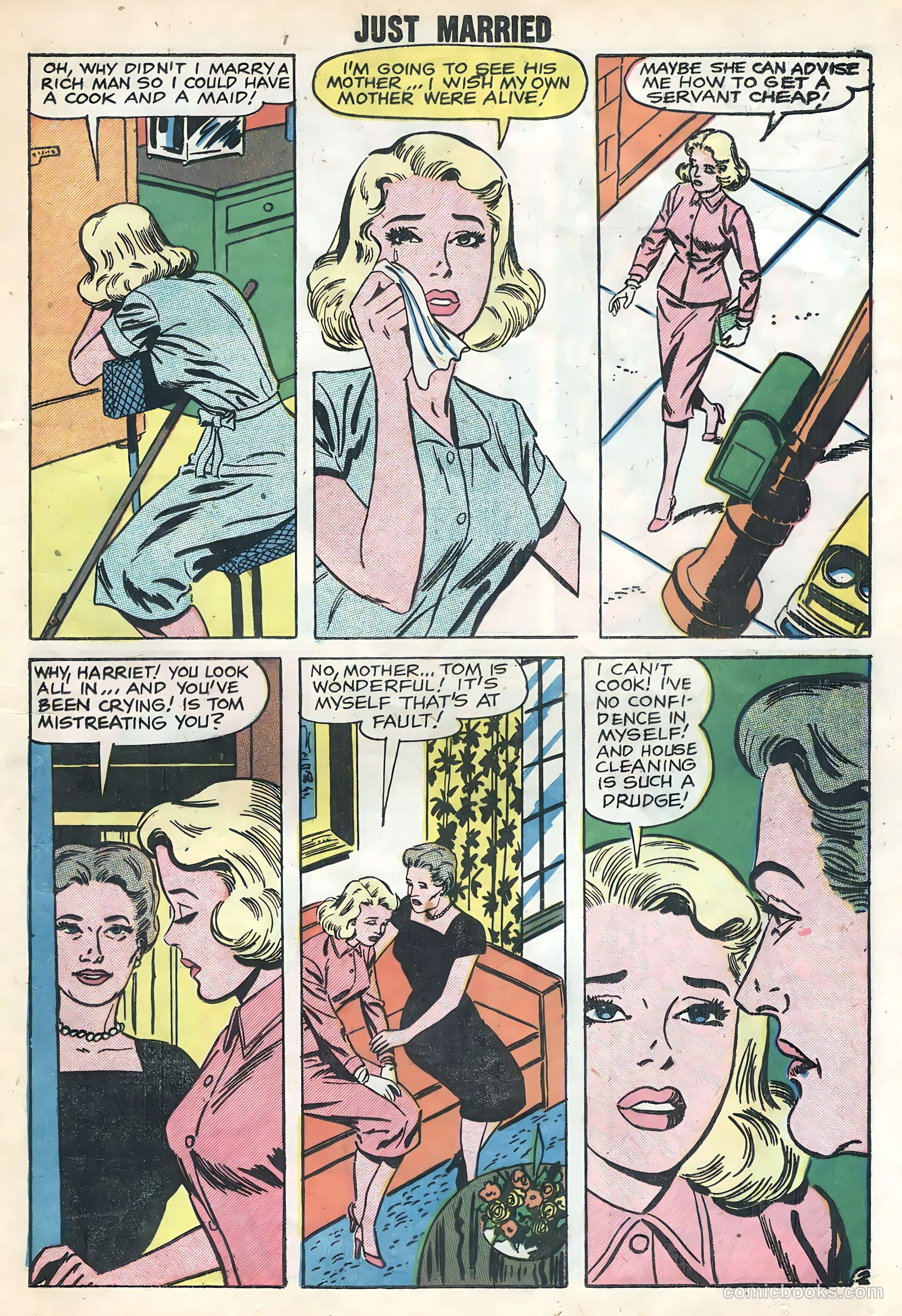 Just Married #7 (1959) — page 12 of 35