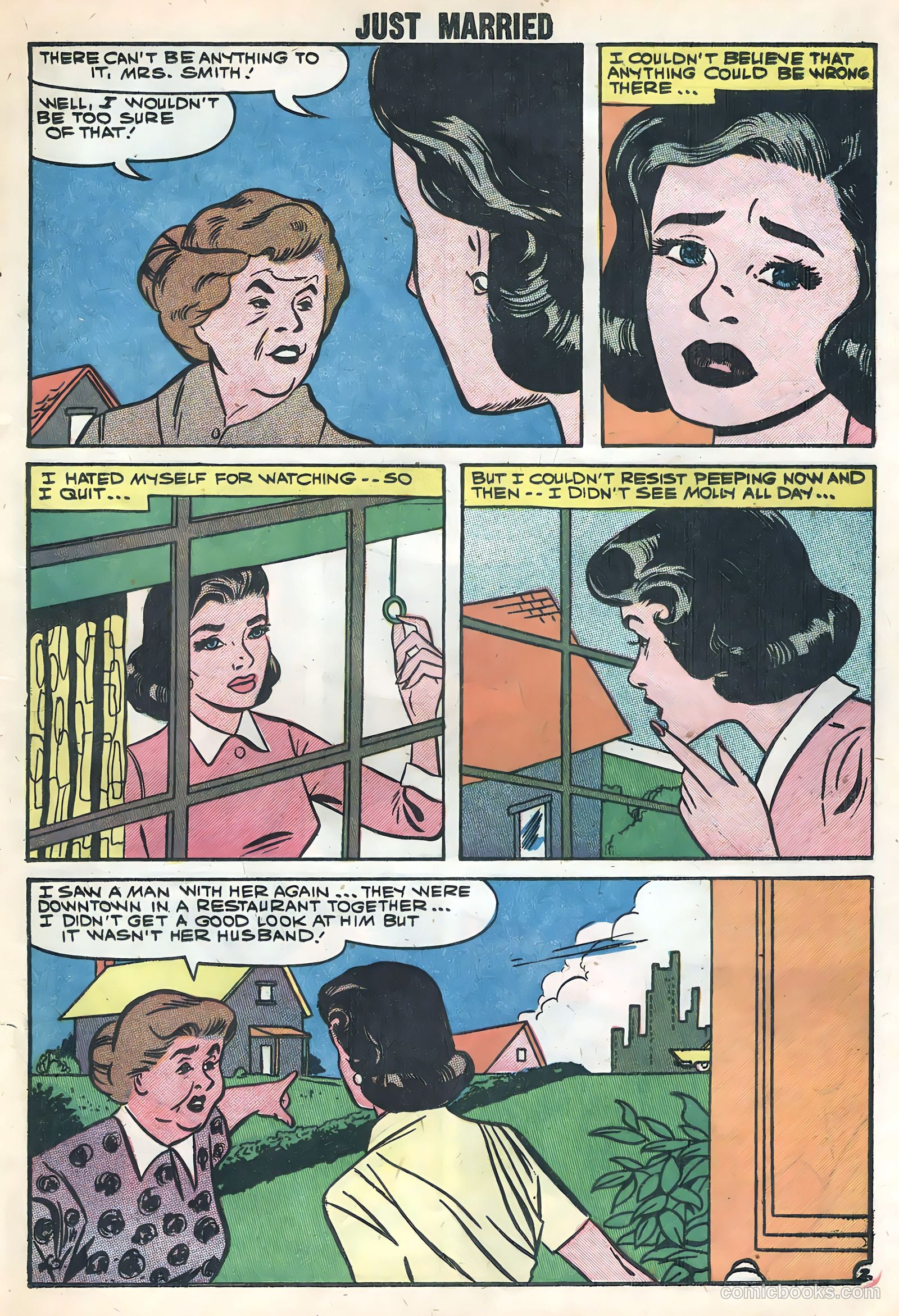 Just Married #7 (1959) — page 16 of 35