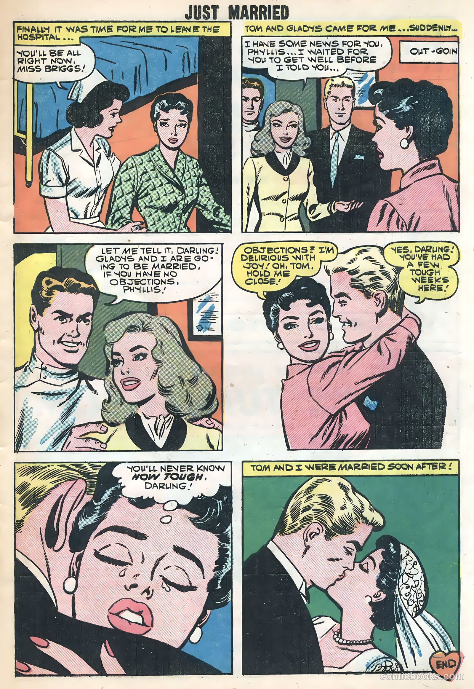 Just Married #7 (1959) — page 32 of 35