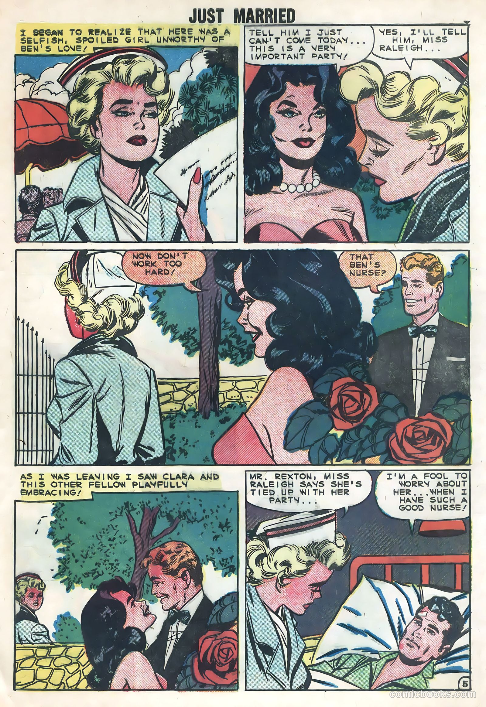 Just Married #8 (1959) — page 8 of 36