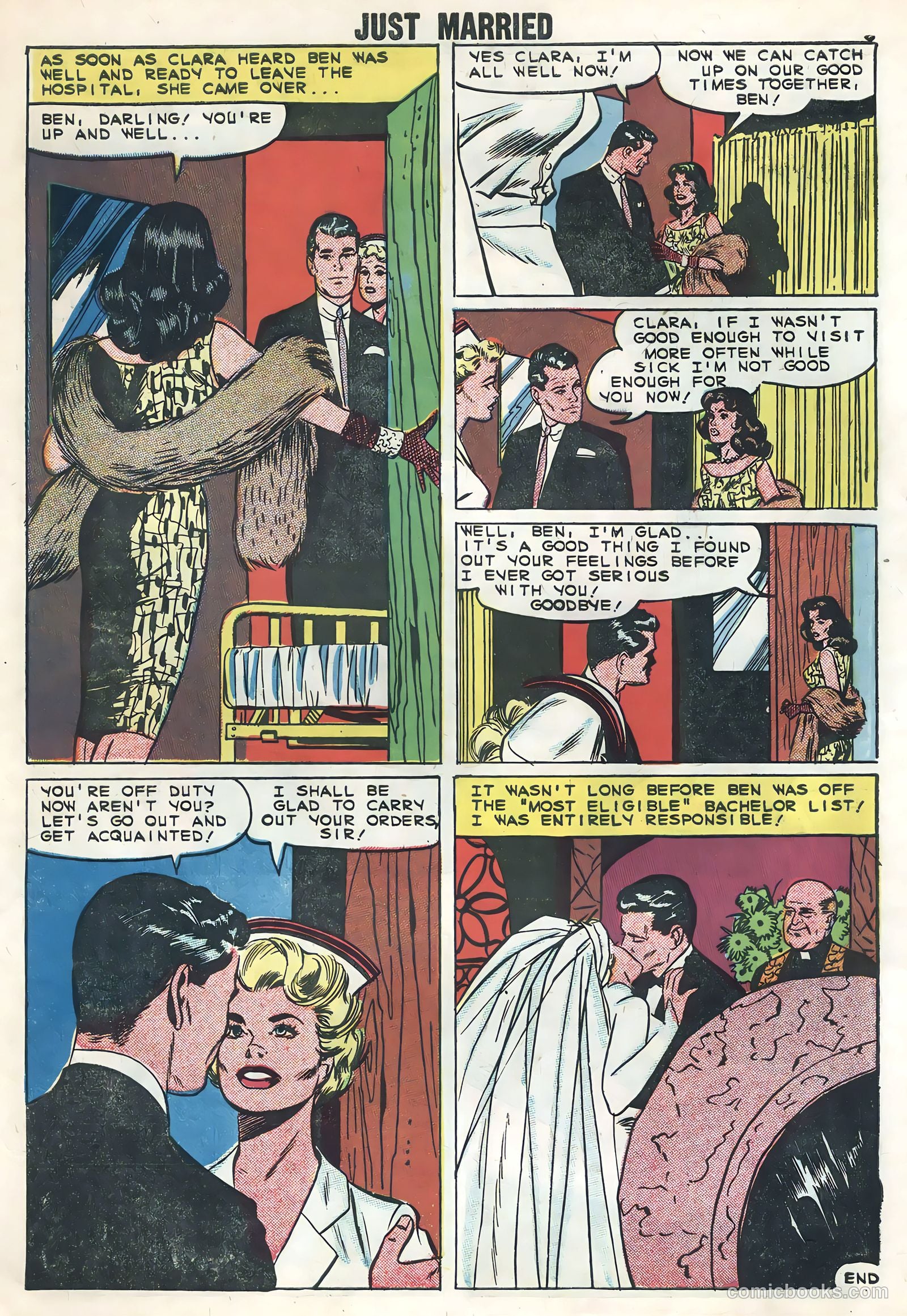 Just Married #8 (1959) — page 10 of 36