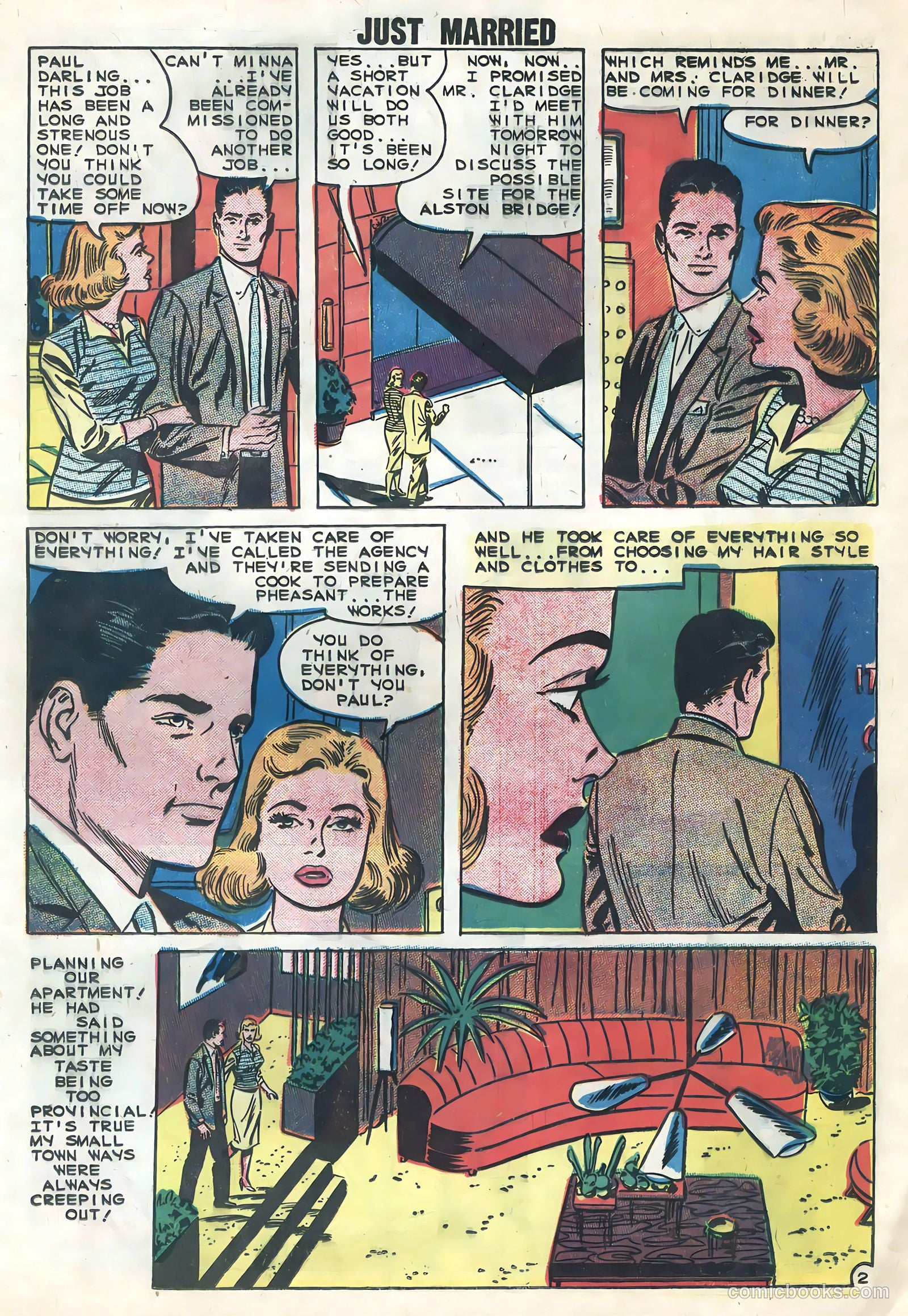 Just Married #8 (1959) — page 17 of 36