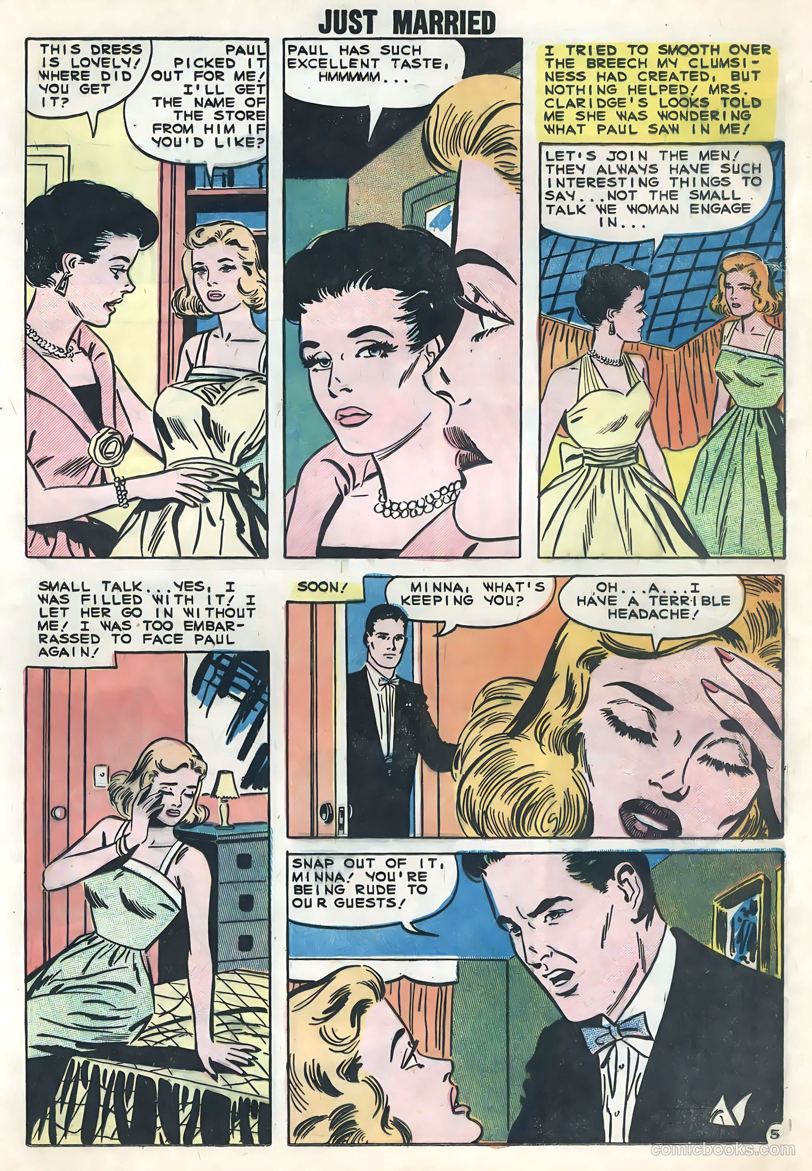 Just Married #8 (1959) — page 20 of 36