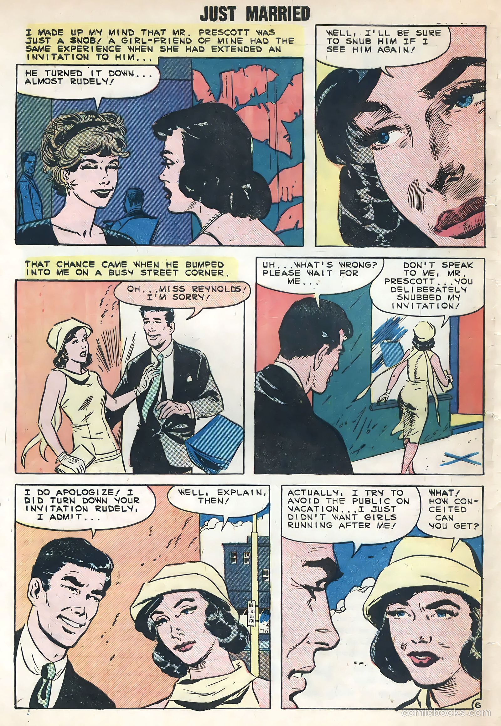 Just Married #8 (1959) — page 32 of 36