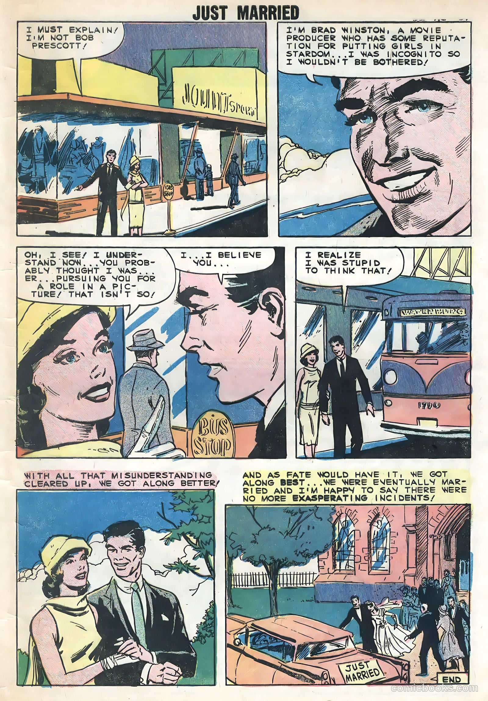 Just Married #8 (1959) — page 33 of 36