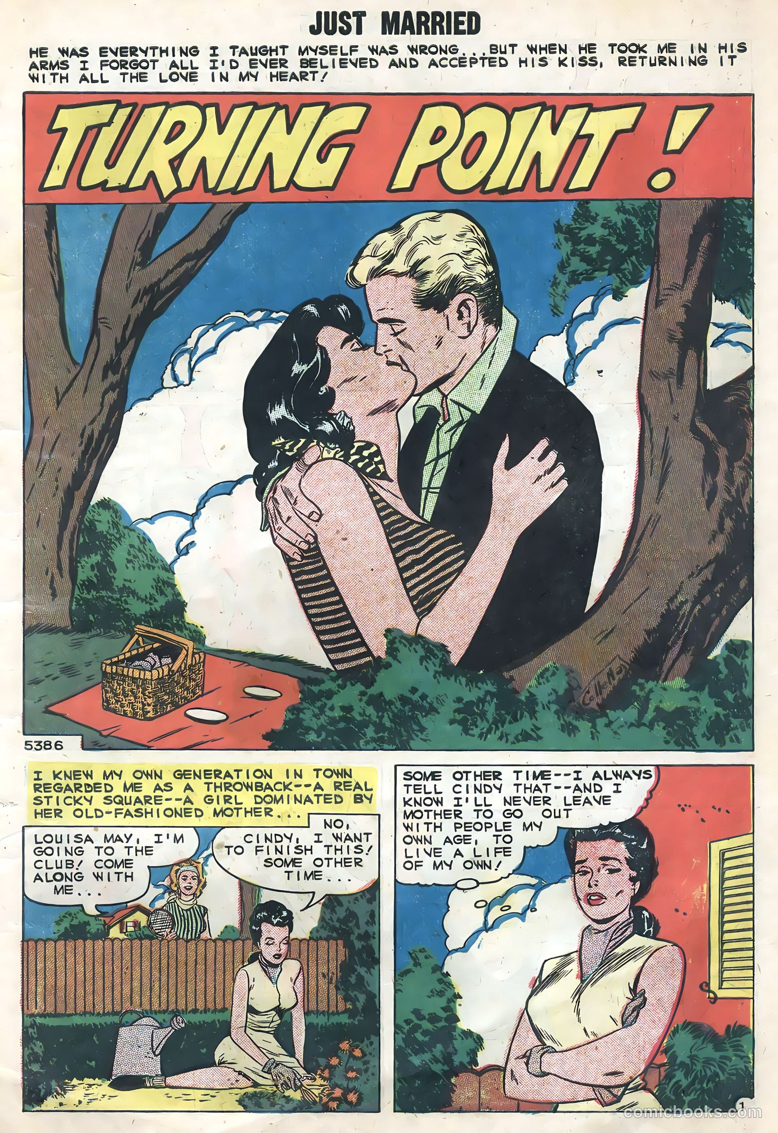 Just Married #9 (1959) — page 3 of 36