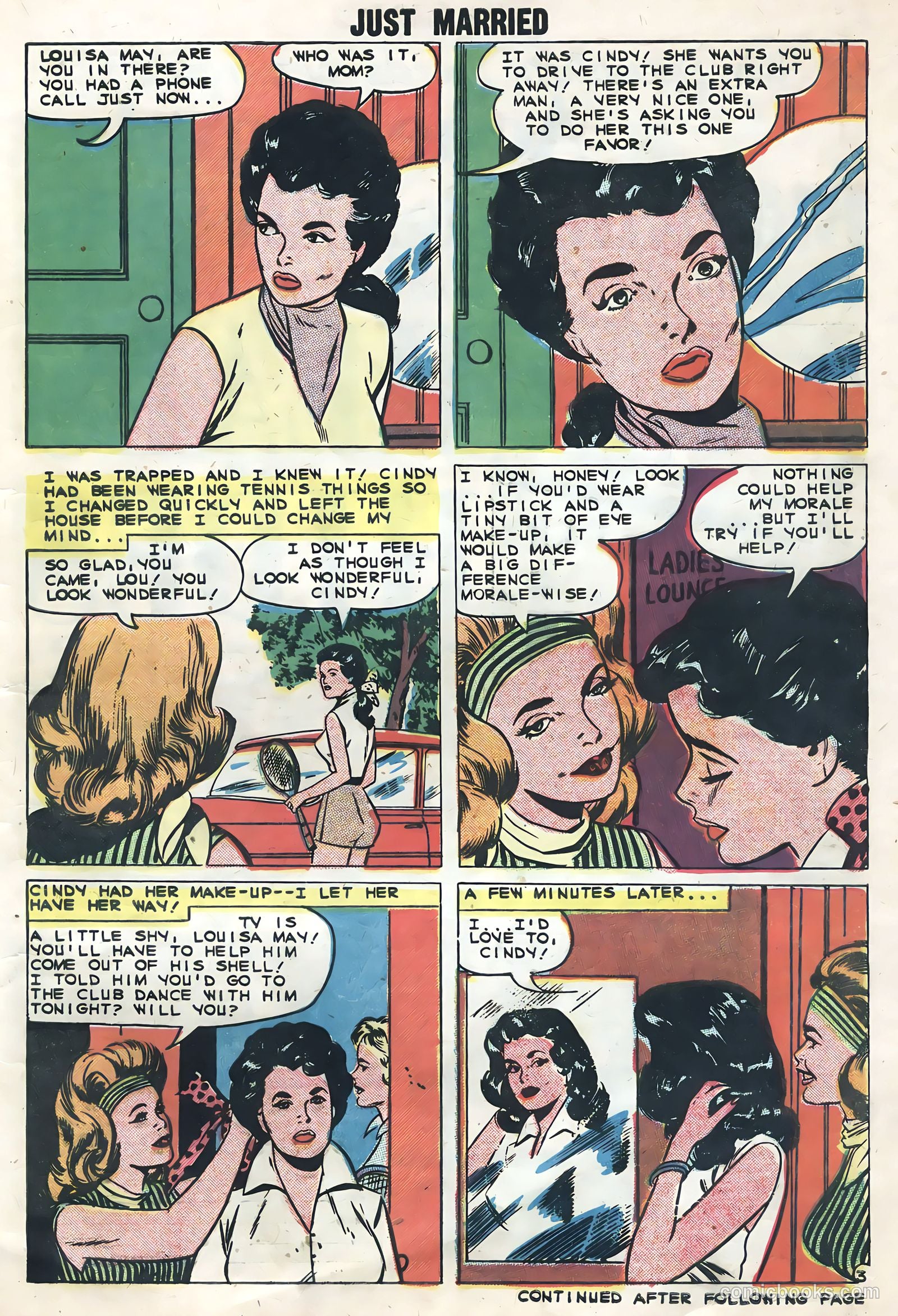 Just Married #9 (1959) — page 5 of 36