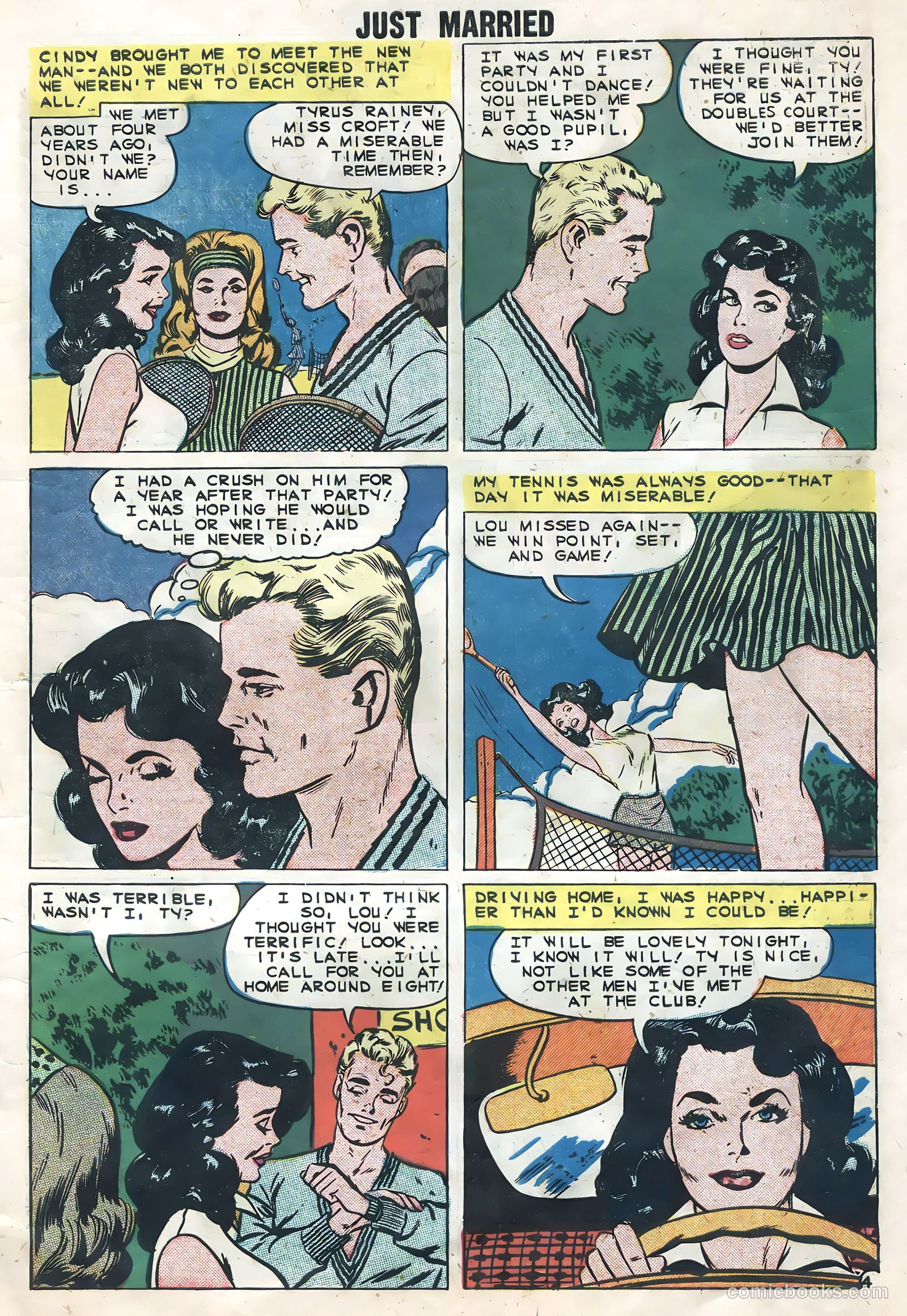 Just Married #9 (1959) — page 7 of 36
