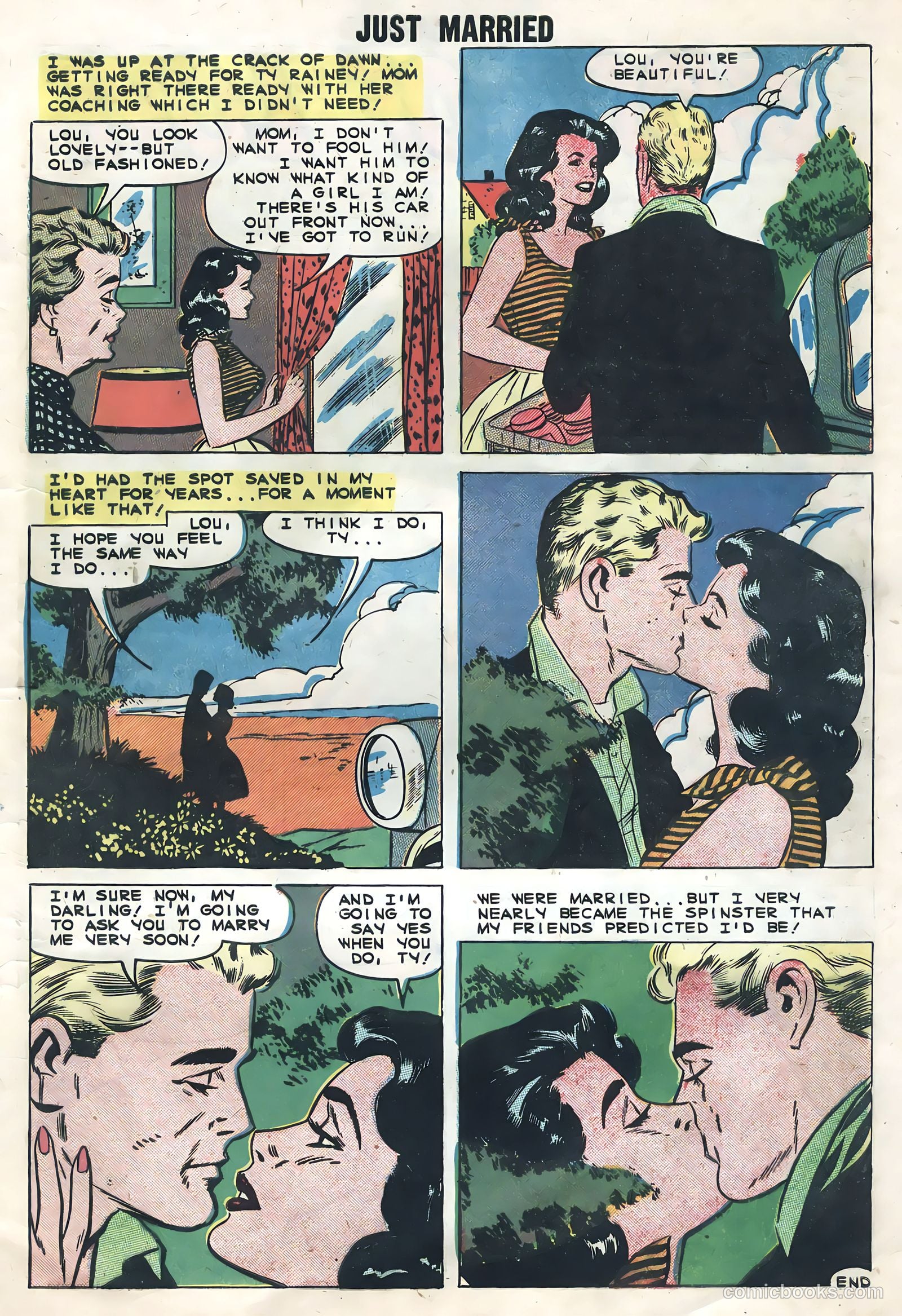 Just Married #9 (1959) — page 9 of 36
