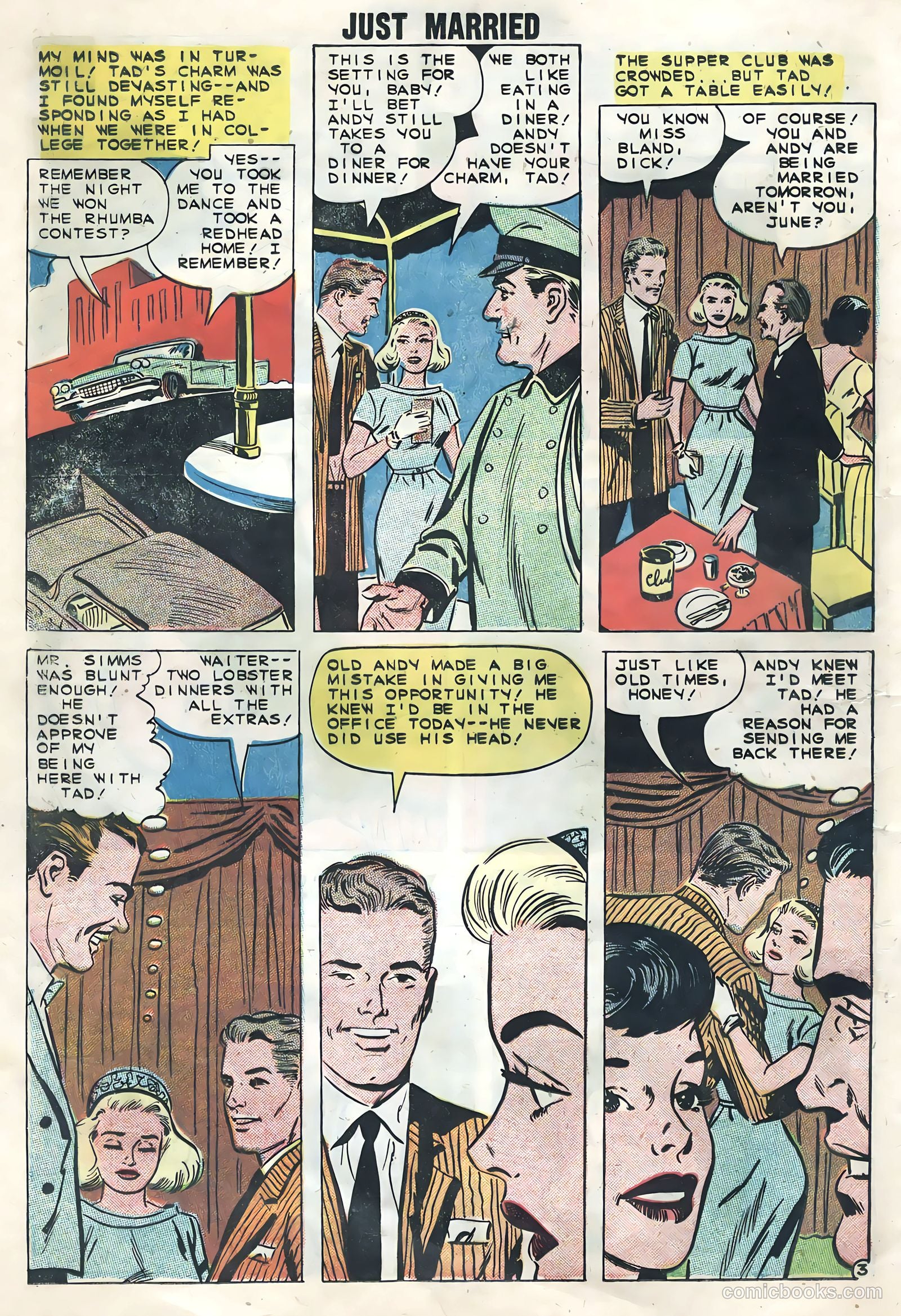 Just Married #9 (1959) — page 12 of 36