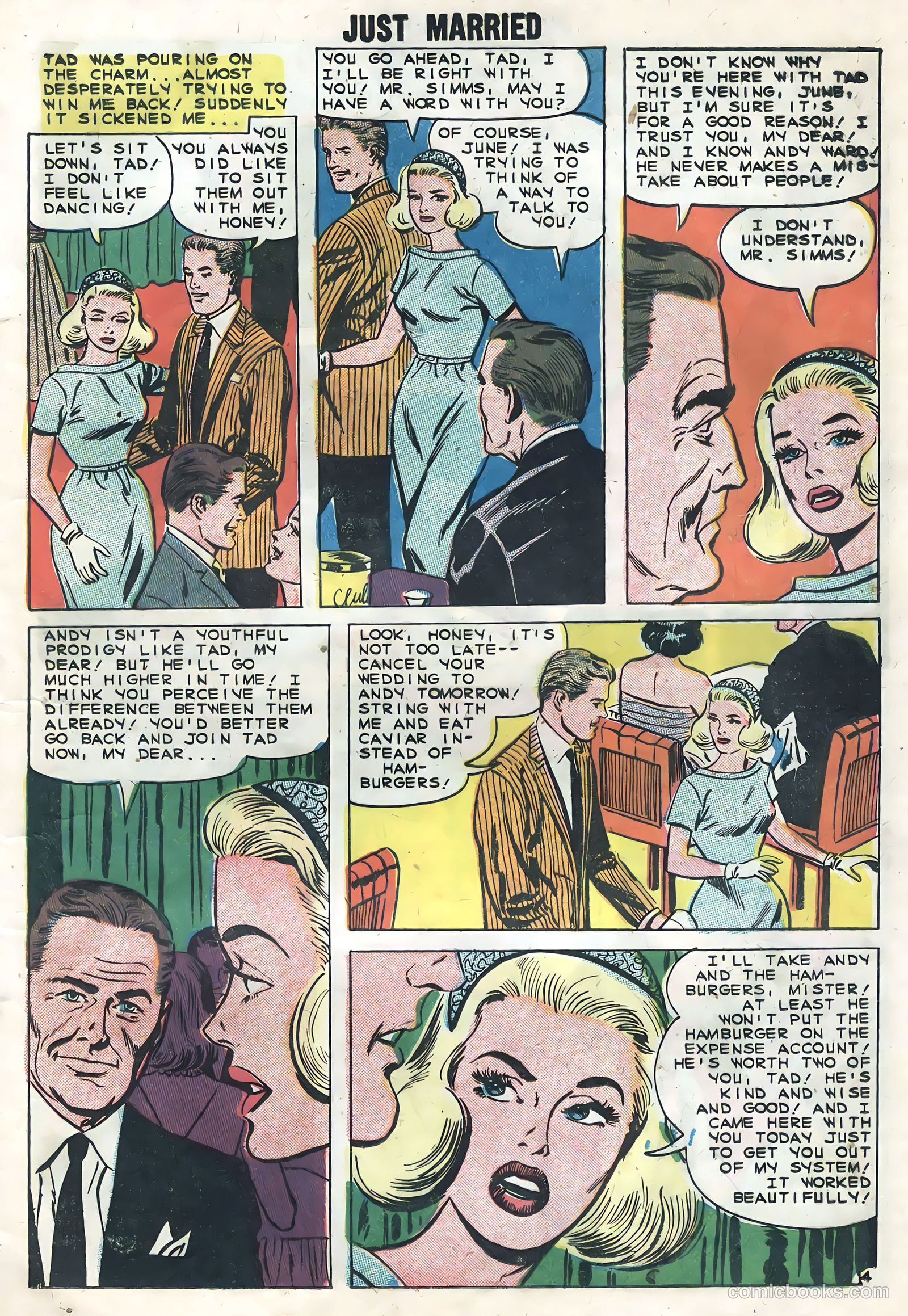 Just Married #9 (1959) — page 13 of 36