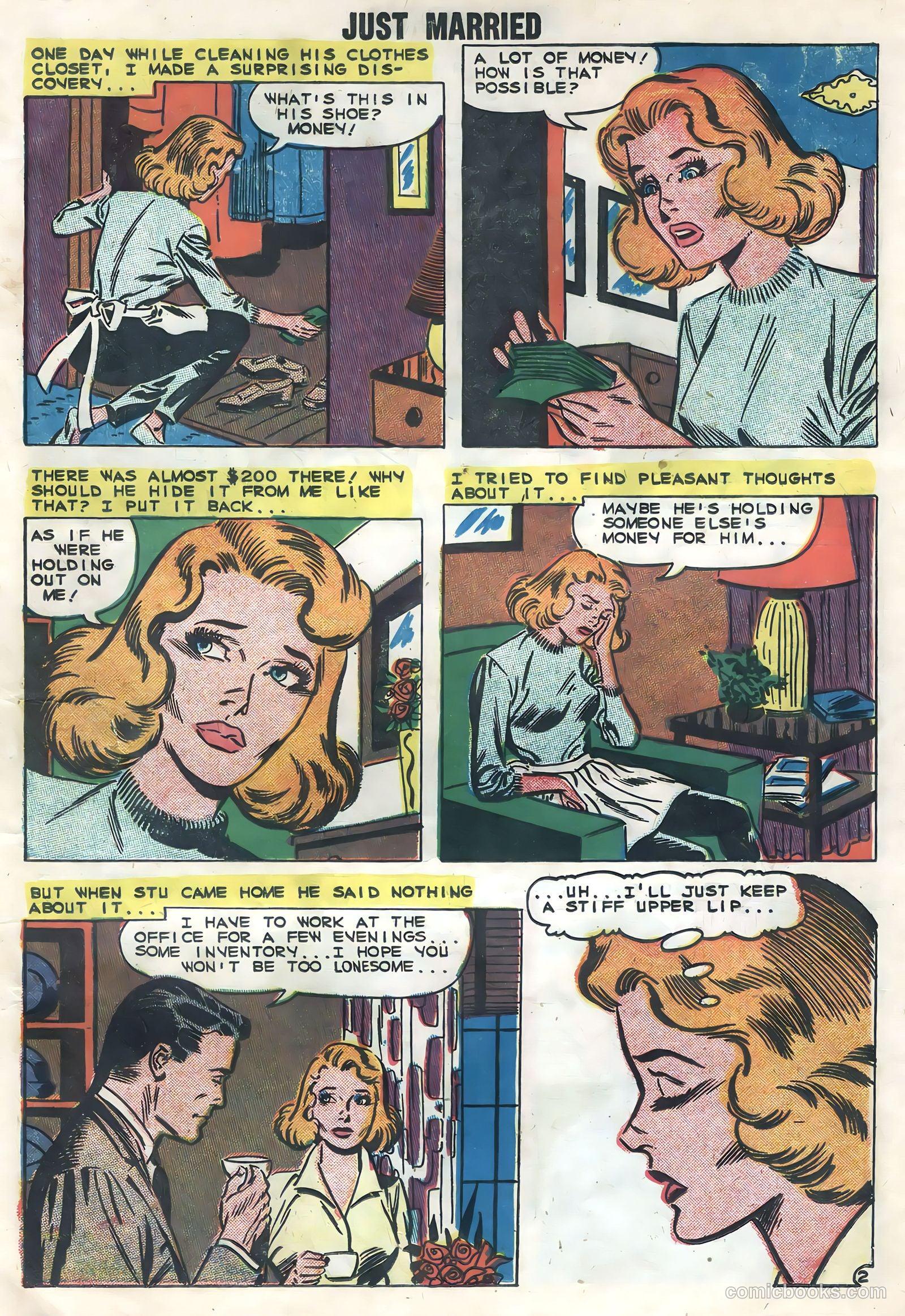 Just Married #9 (1959) — page 19 of 36