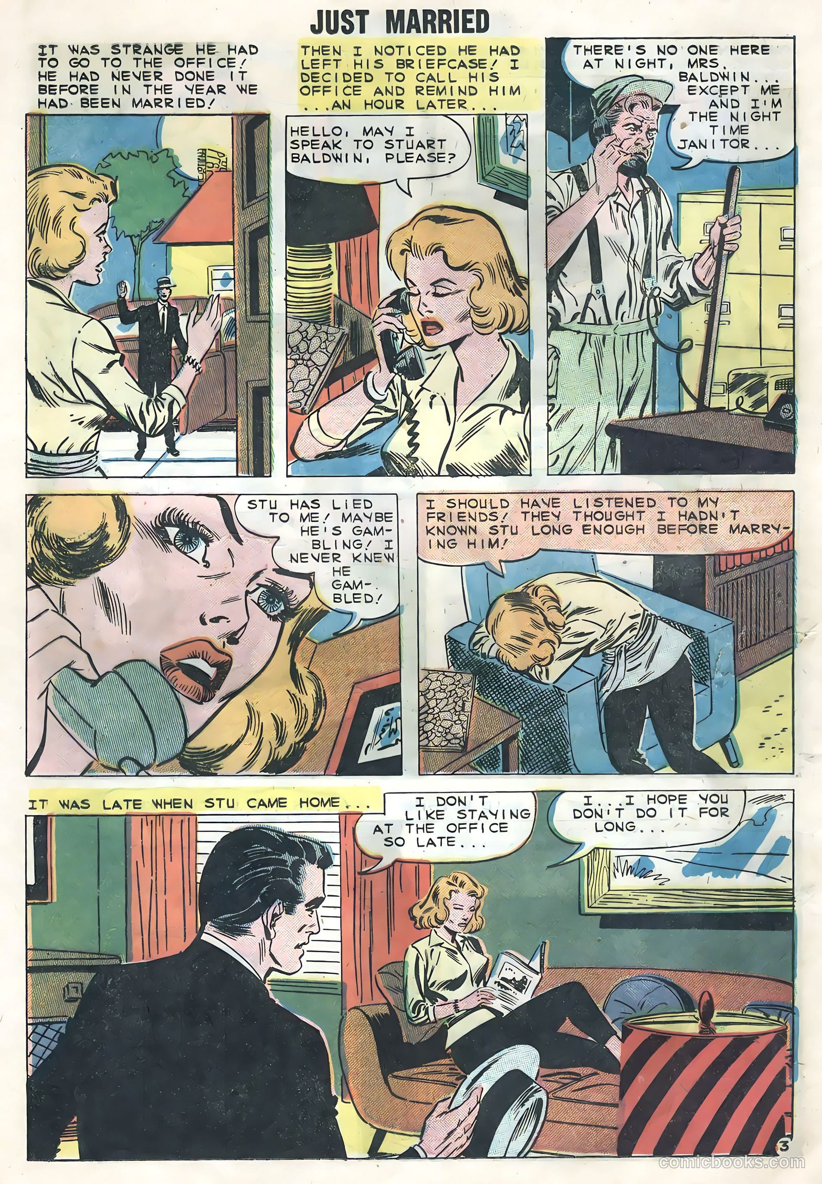 Just Married #9 (1959) — page 20 of 36