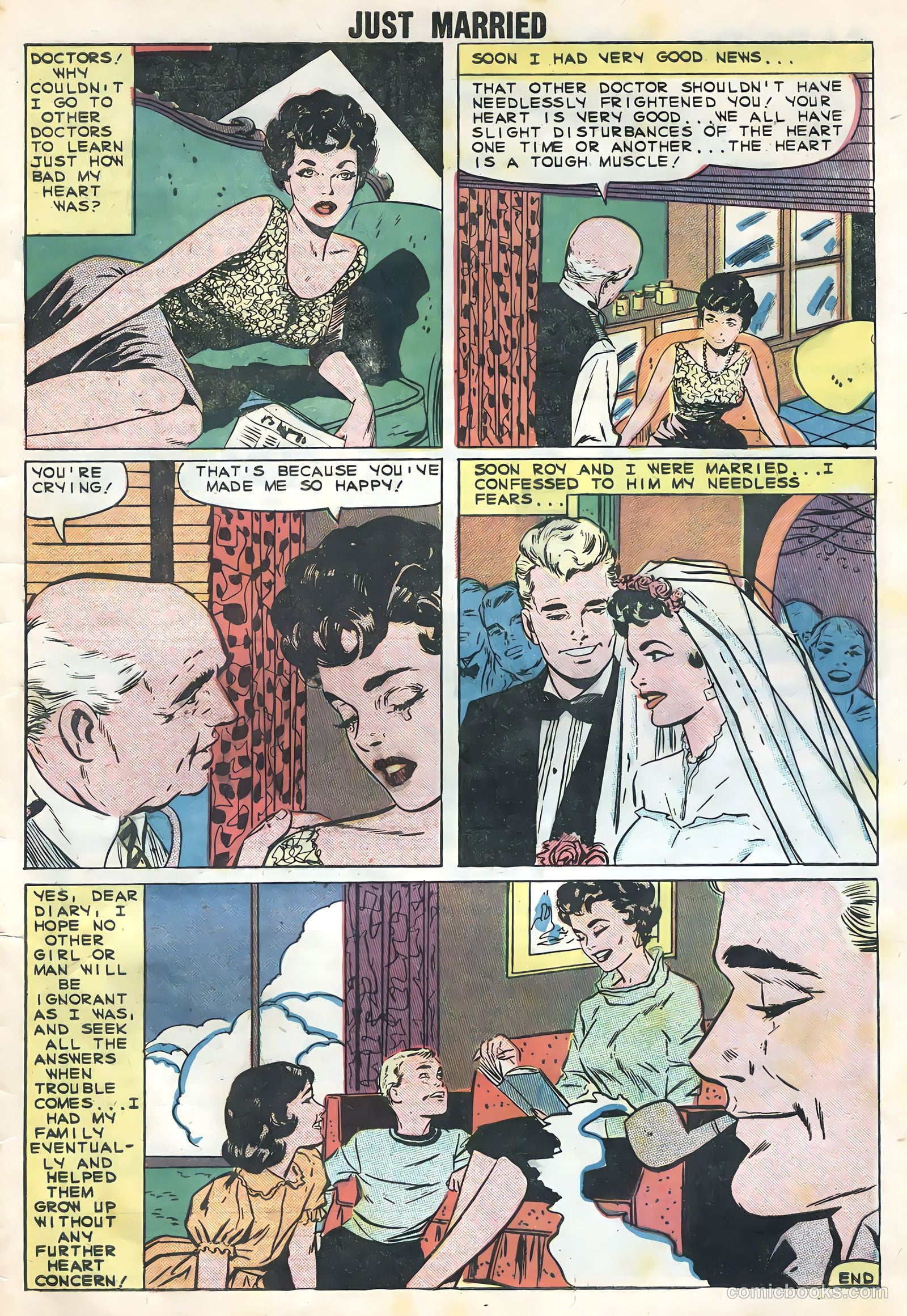 Just Married #9 (1959) — page 33 of 36